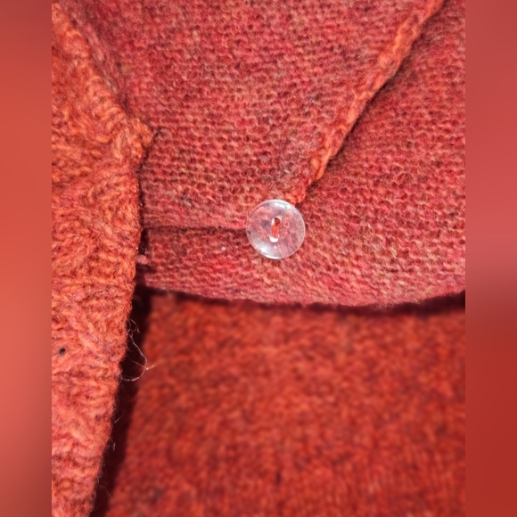 Moth By Anthropologie Wool Cardigan, Size Medium, Red, EUC - Picture 8 of 8